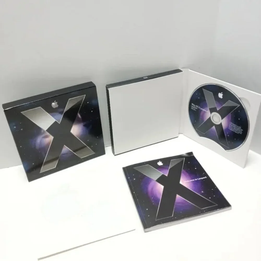 Apple Mac OS X Leopard Version 10.5 Install DVD Software Disk